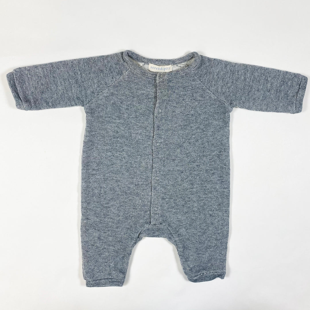 Serendipity Organics blue organic cotton jumpsuit 56/1M