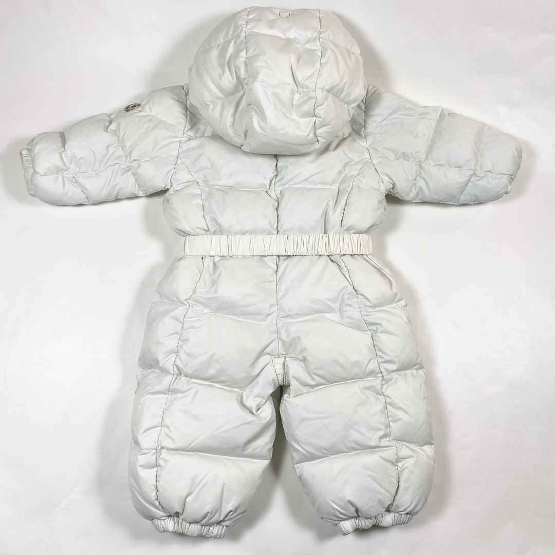 Moncler off-white snow suit 9-12M/74 3