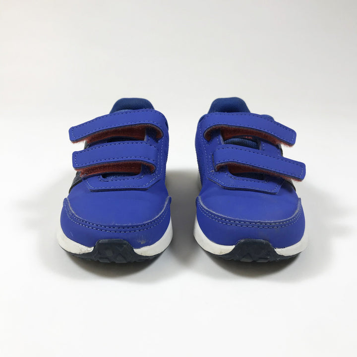 Adidas blue Velcro sneakers 23.5