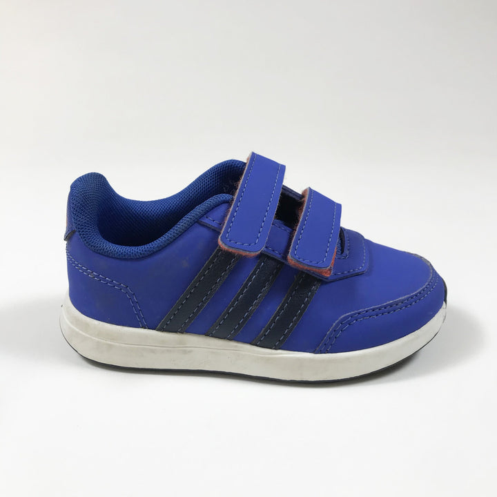 Adidas blue Velcro sneakers 23.5