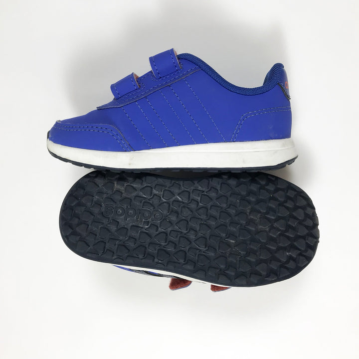 Adidas blue Velcro sneakers 23.5