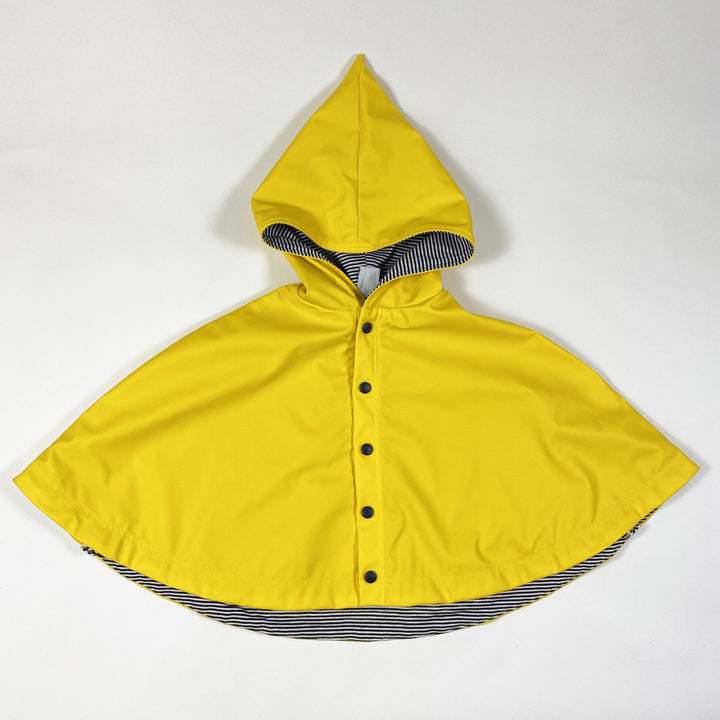 Petit Bateau yellow baby's rain cape One size