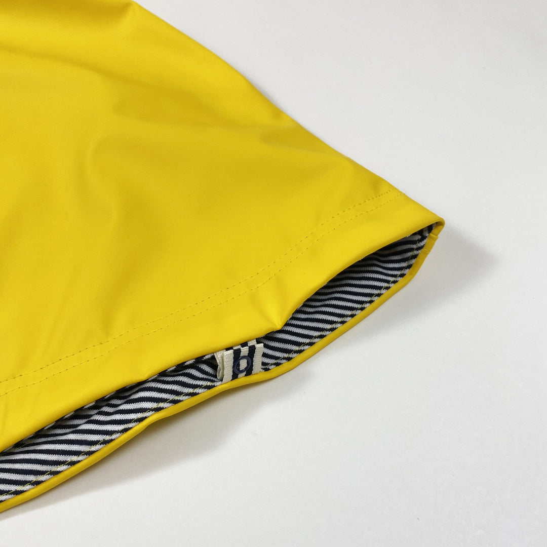 Petit Bateau yellow baby's rain cape One size