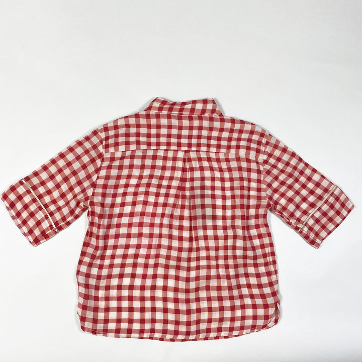 Bellerose gingham blouse Second Season 8Y