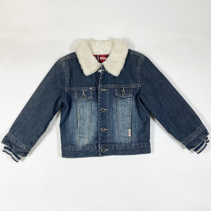 IKKS Jeansjacke mit Kunstfellkragen Second Season 3Y