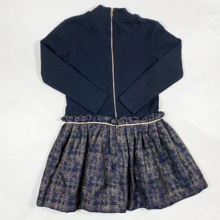 Tartine et Chocolat navy festive dress 6Y 4