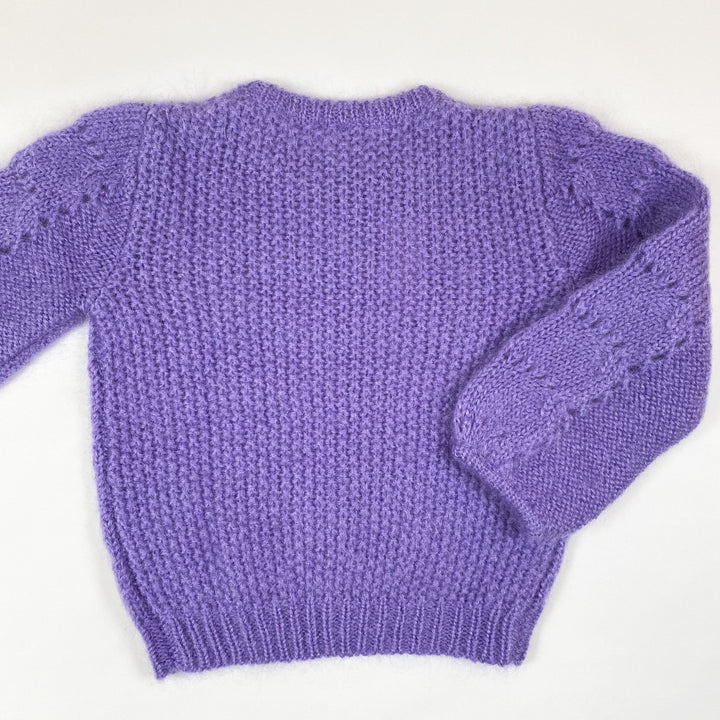 Simple Kids lavendelfarbener Strickpullover "Tara" 10Y