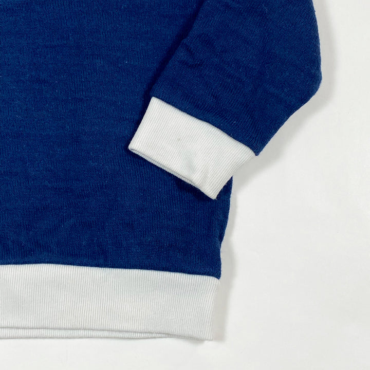 Petit Bateau blue fish sweatshirt 18M/81 3