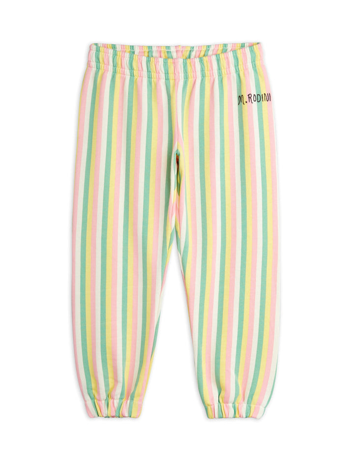 Mini Rodini pastelle stripe sweatpants Second Season 128/134 1