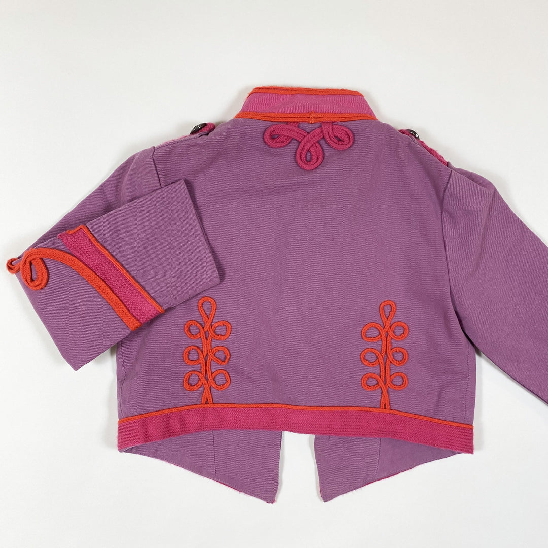 Stella McCartney Kids purple braided military jacket Second Season diff. sizes