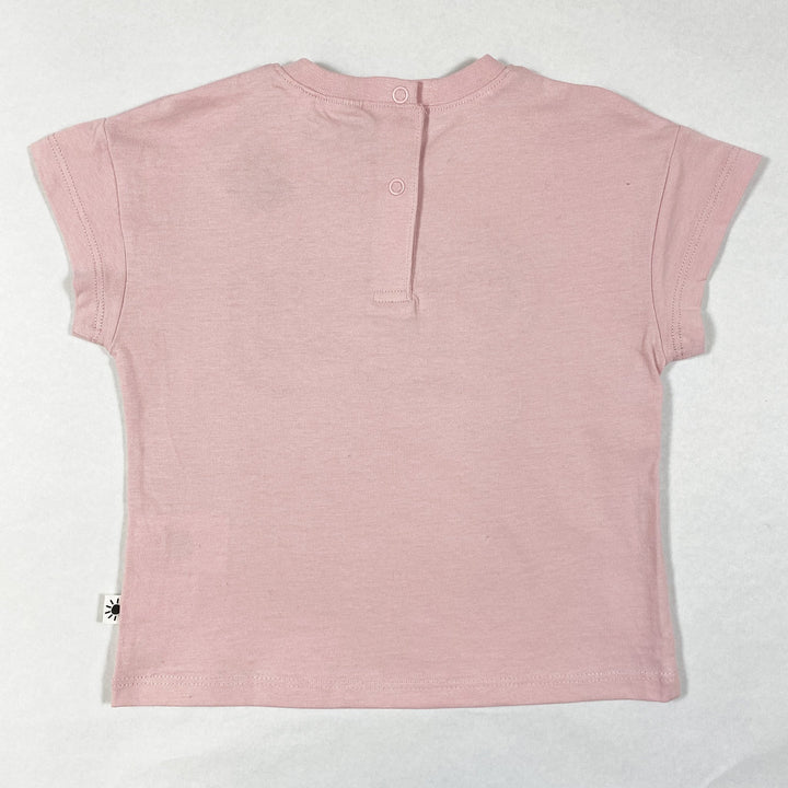 Lindex pink t-shirt with "okay" print 6-9M/74