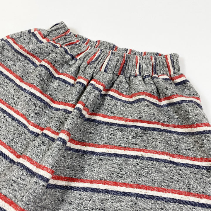 Boy + Girl grey/red striped Siena culottes Second Season 8Y