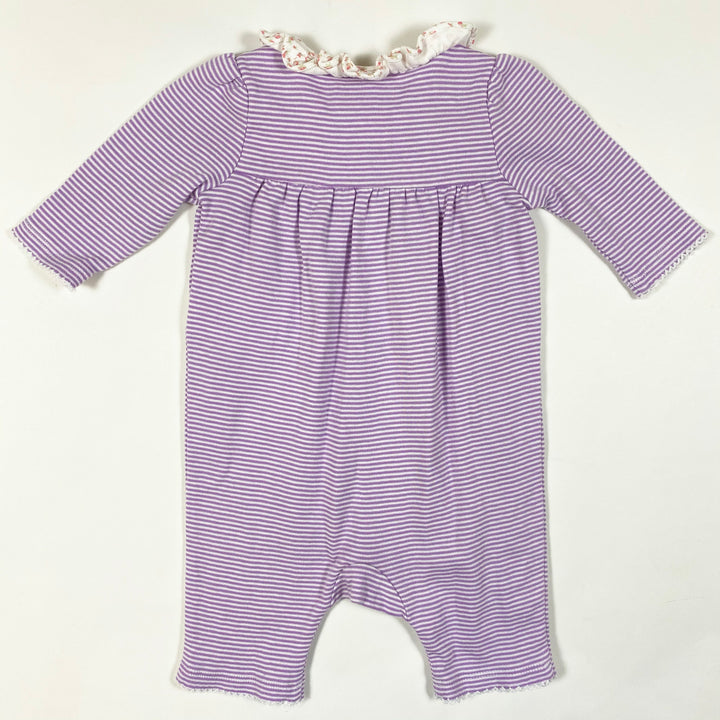 Ralph Lauren purple striped jumpsuit NB