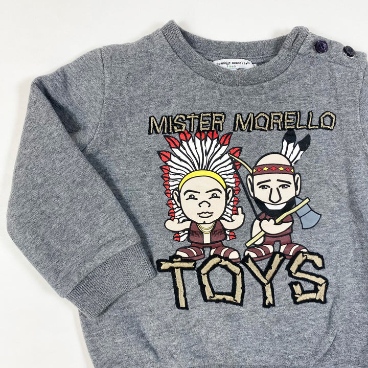 Frankie Morello grey Mister Morello sweatshirt 2A 2