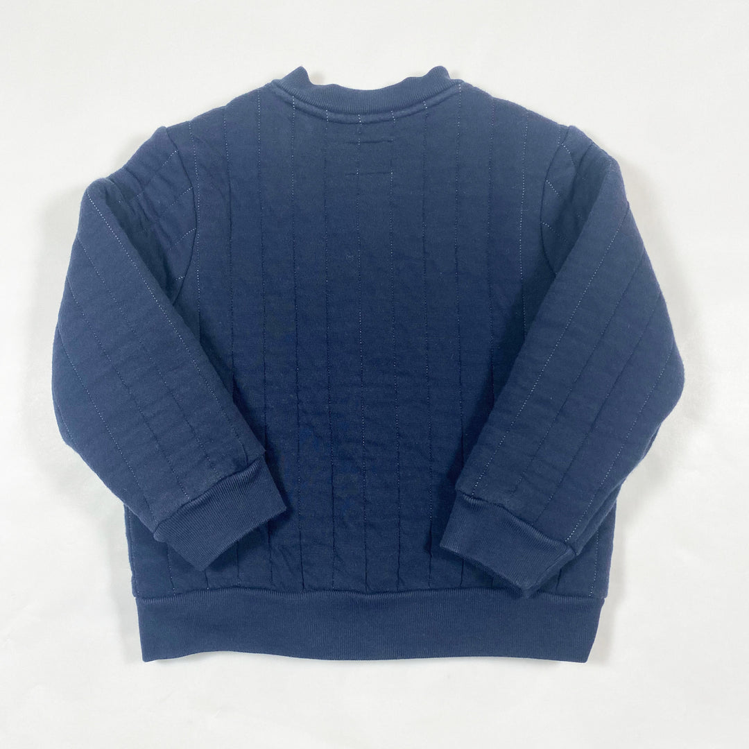 Petit Bateau navy padded bomber jacket 5A 3