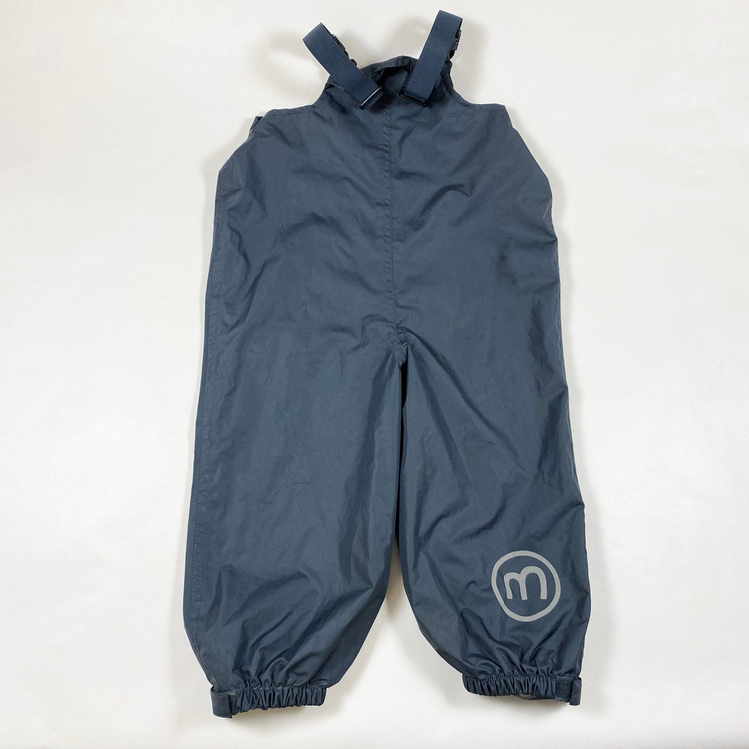 Minymo navy rain trousers 2Y/92 2
