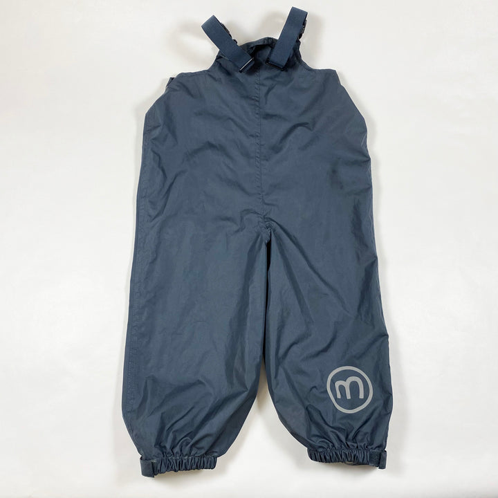 Minymo navy rain trousers 2Y/92 2