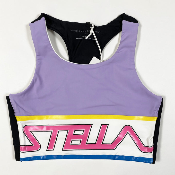 Stella McCartney Kids multicolour sport crop top Second Season diff. sizes