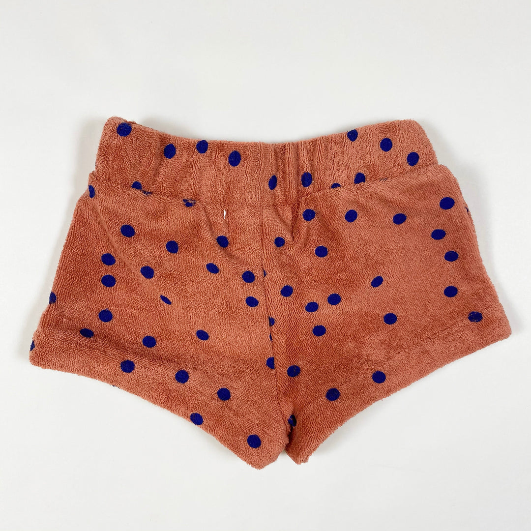 Bobo Choses orange polkadot terry shorts Second Season 3-6M/68cm