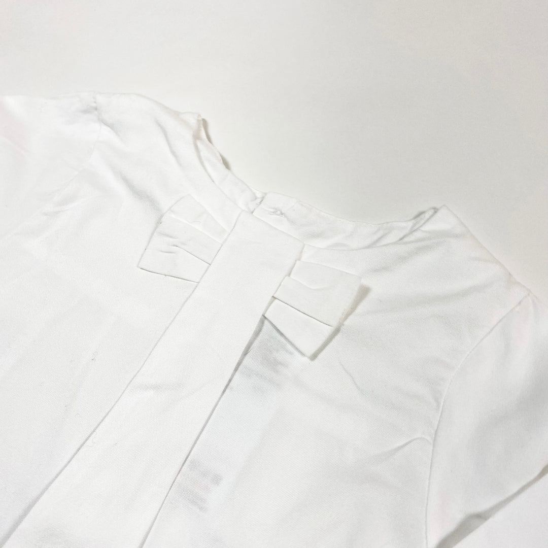 Jacadi white blouse with bow 36M/96 2