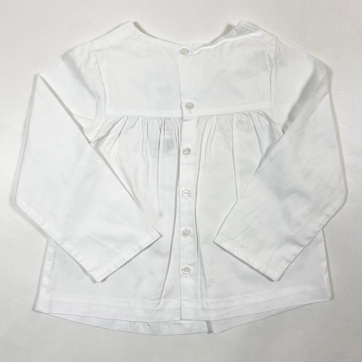 Jacadi white blouse with bow 36M/96 3