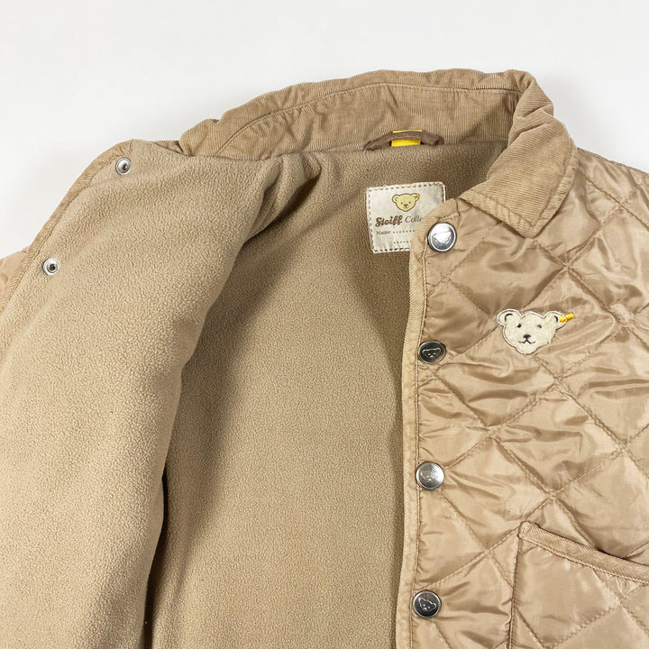 Steiff beige quilted jacket 74/9M 2