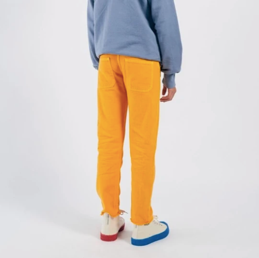 Bobo Choses sun yellow slim trousers Second Season diff. sizes