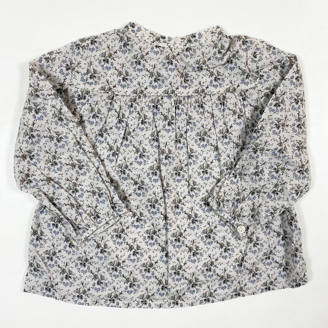 Bonpoint floral cotton blouse 18M 3