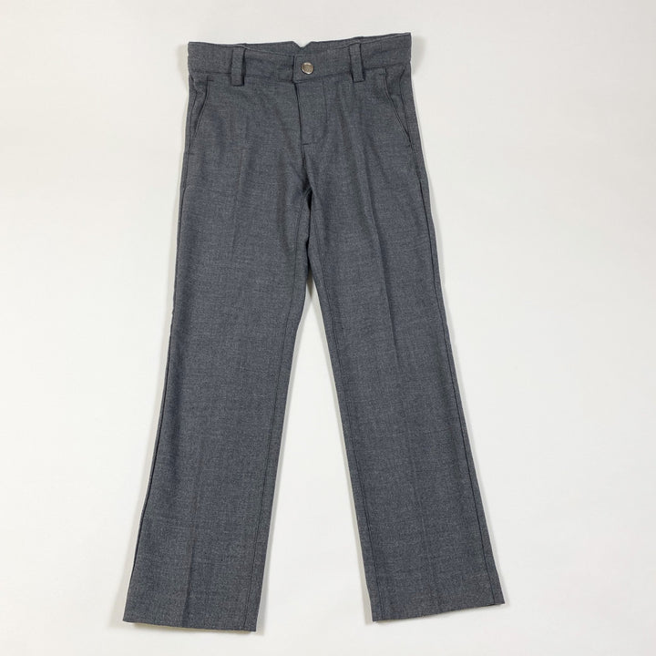 Jacadi dark grey straight fine wool mix lined trousers 6Y/116cm