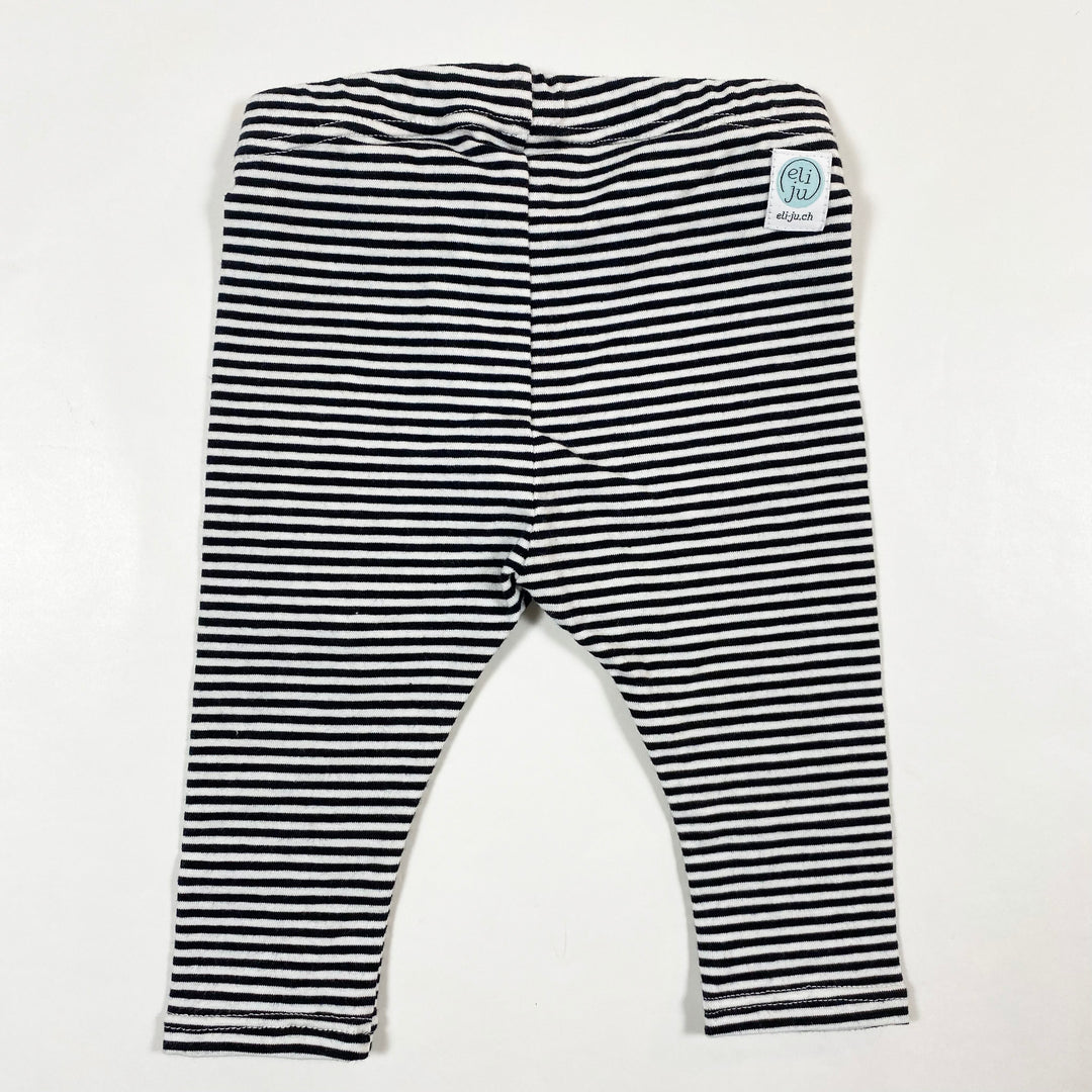 Eli Ju black stripe leggings Second Season 62/68 2