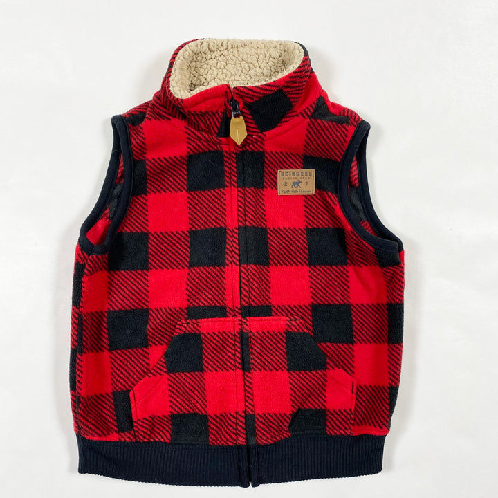 Carter´s lumberjack fleece gilet 18M 1