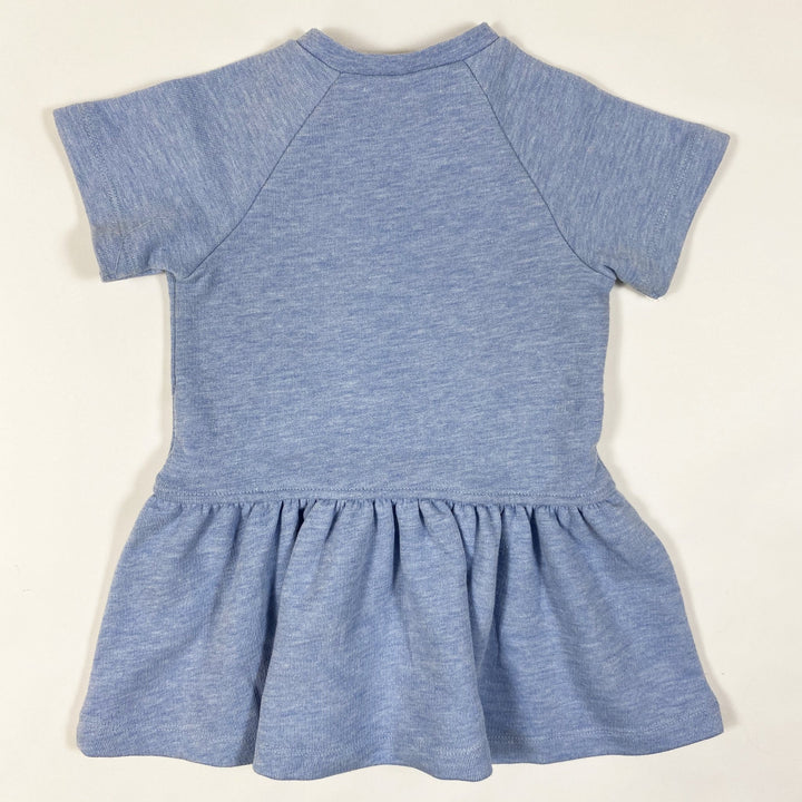 Livly soft blue french terry dress 12-18M