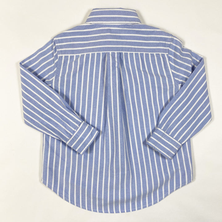 Ralph Lauren light blue striped button down shirt 3Y