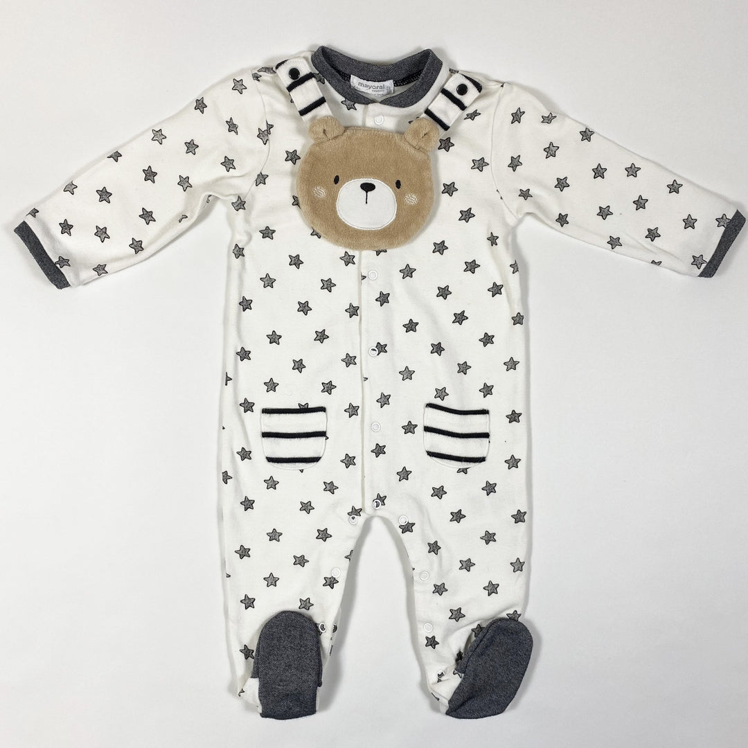 Mayoral stars & stripes teddy pyjama set 4-6M/70