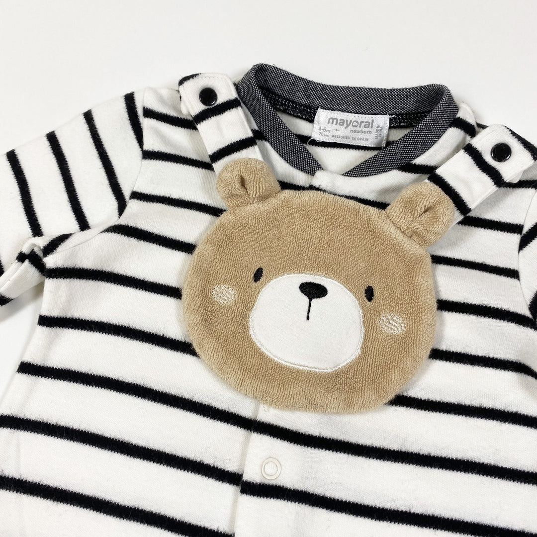 Mayoral Sterne & Streifen Teddy-Pyjama 2-er Set 4-6M/70