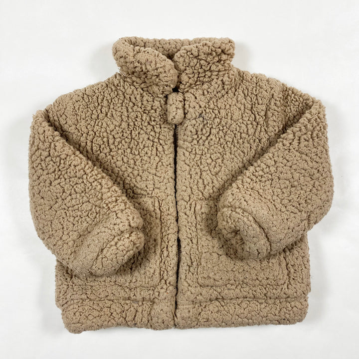 Rylee & Cru beige teddy jacket 18-24M 1