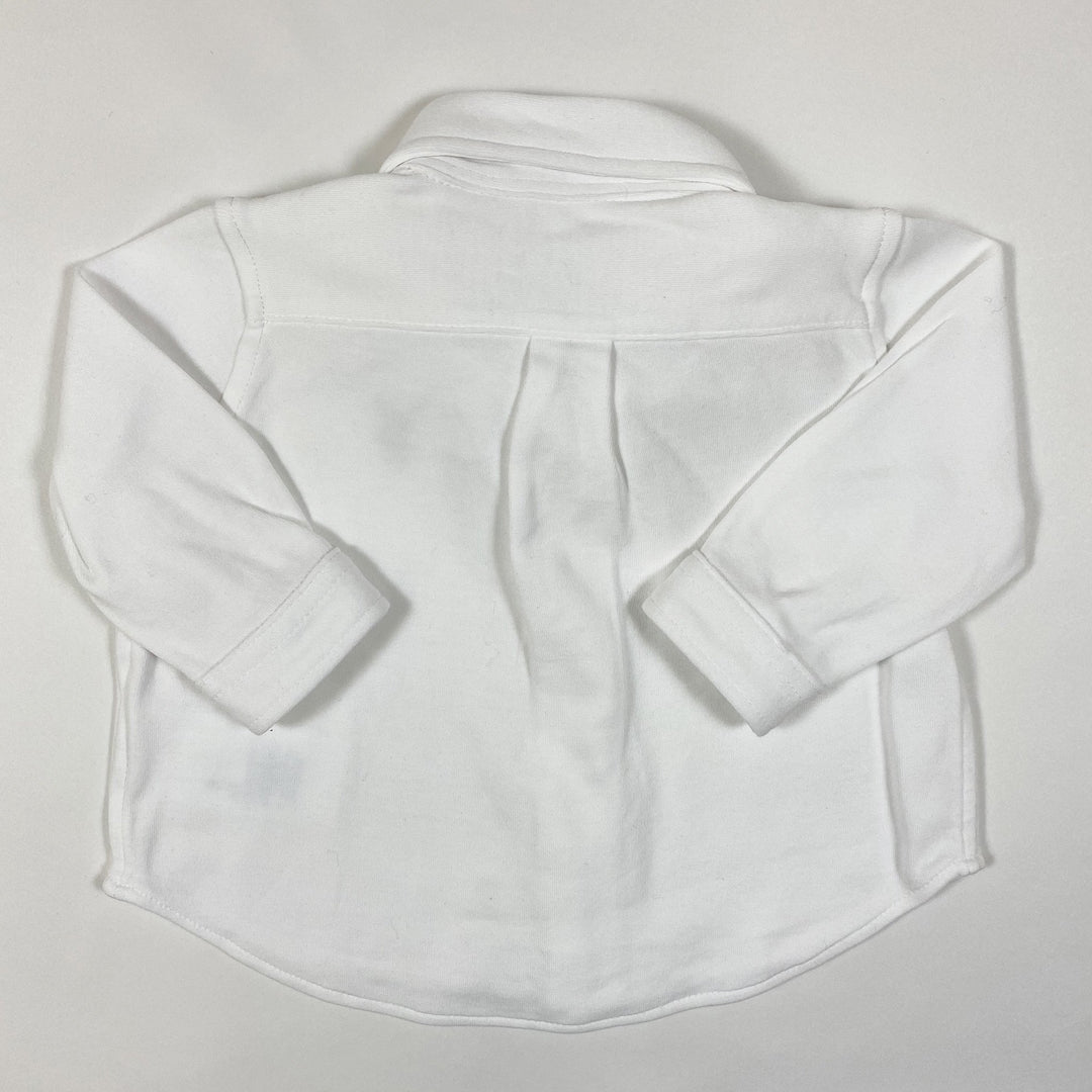 Ralph Lauren white long-sleeved shirt 3M