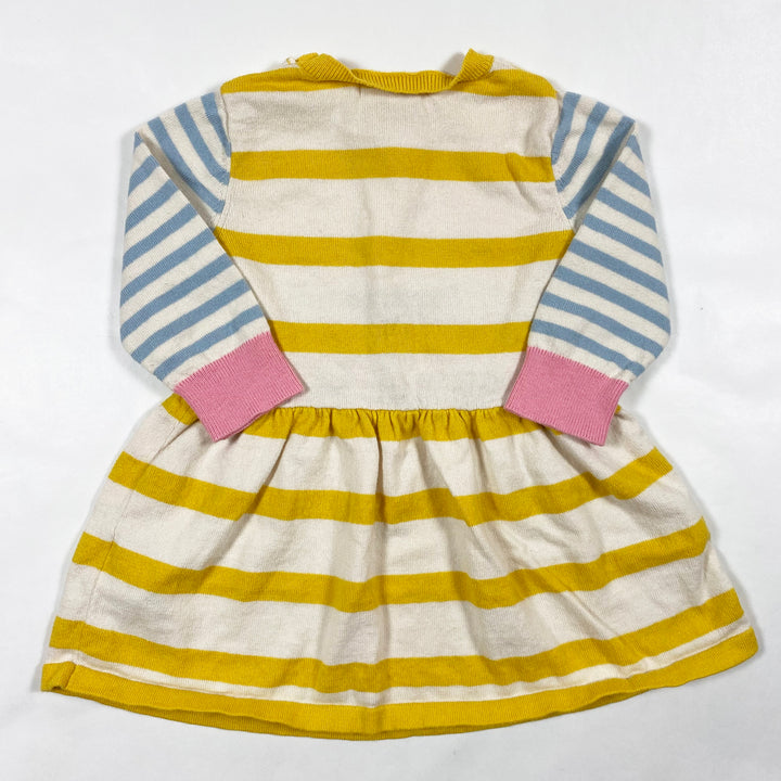 Stella McCartney Kids yellow stripe mouse dress 12M 2