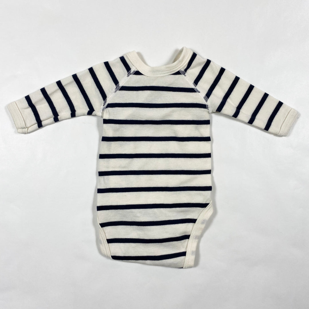 Petit Bateau mariniere stripe wrap body N/50 2