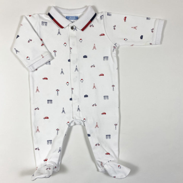 Jacadi Paris Print Kragenpyjama 3M