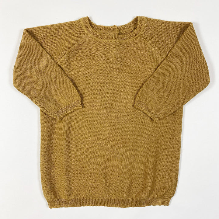 Konges Slojd camel knit jumper 80-86