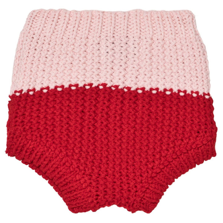 Bobo Choses red knit bloomers Second Season 6-12M/74 3