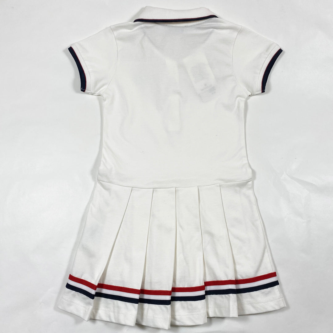 Moncler white pleated tennis dress Second Season 5Y/110 3