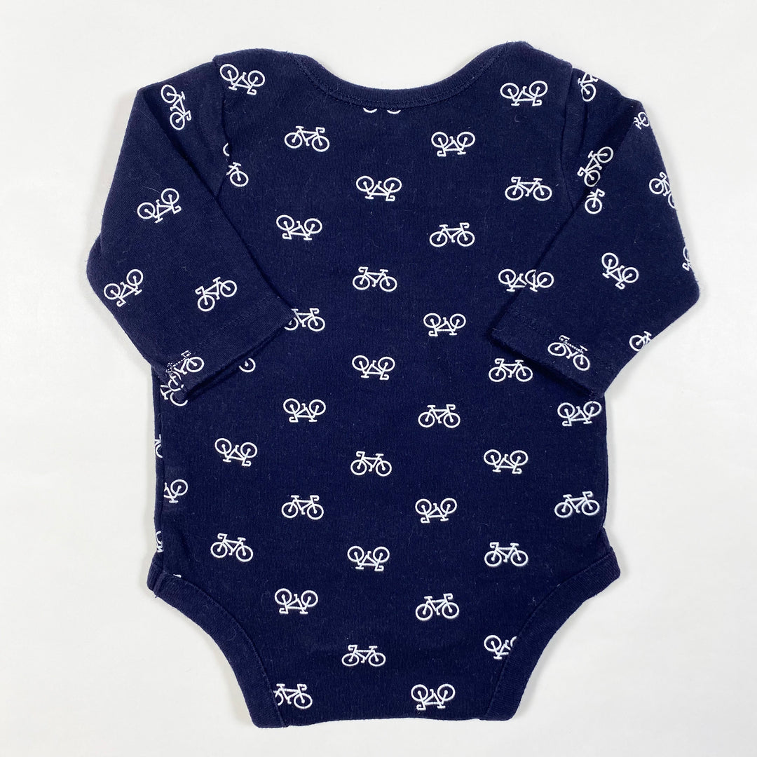 Gap navy bicycle body 0-3M 2