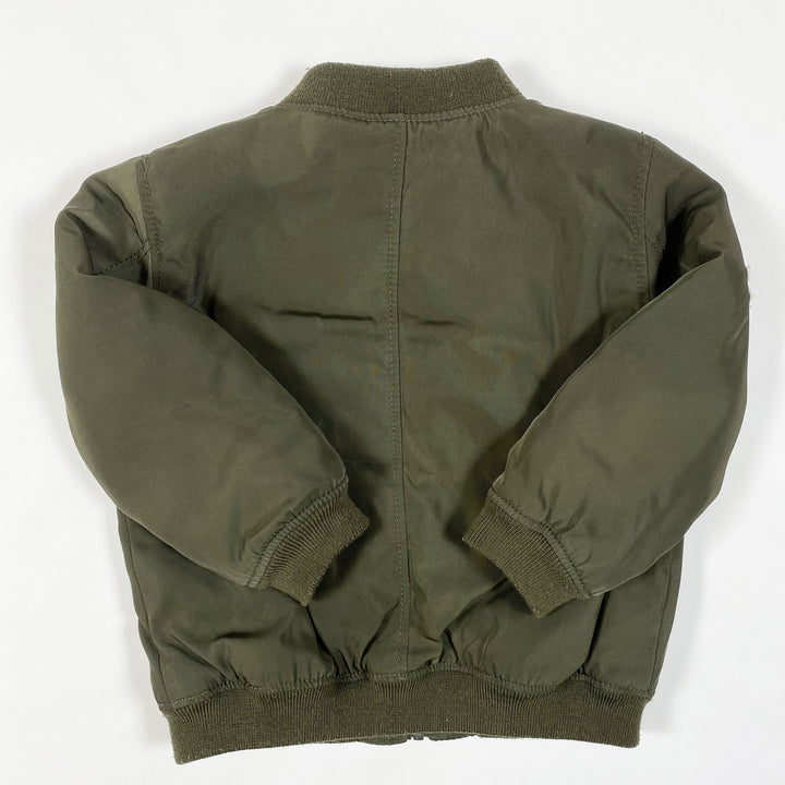 Zara green embellished bomber jacket 12-18M/86