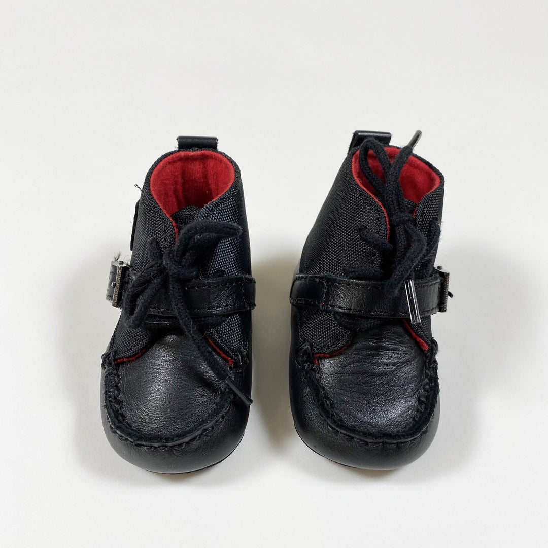 Ralph Lauren schwarze baby Booties 16