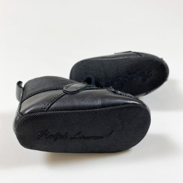 Ralph Lauren schwarze baby Booties 16