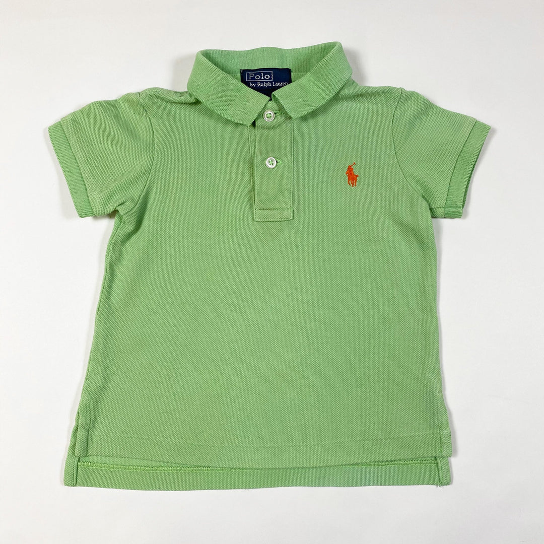 Ralph Lauren pistachio short-sleeved polo 9M