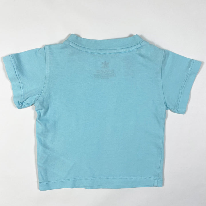 Adidas turquoise logo t-shirt 6-9M/74