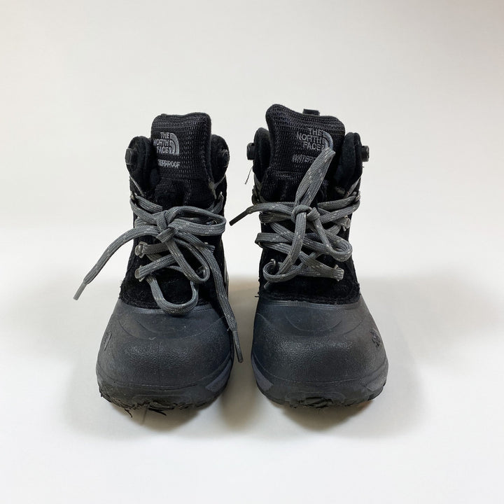 The North Face black winter boots 28